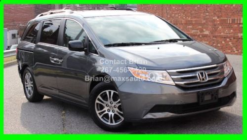 2013 honda odyssey ex-l 8 passenger leather power doors 2 keys sunroof wholesale