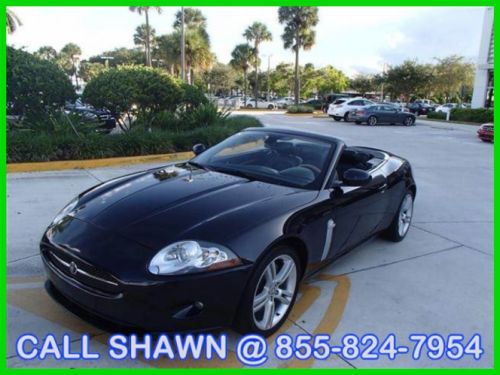 2007 jaguar xk convertible, v8!!, black/black, best combo,go topless,