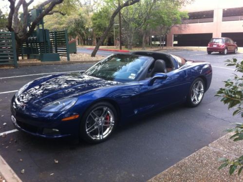 Selling a one of a kind 2006 chevy corvette z51 6speed with the rare lemans blue
