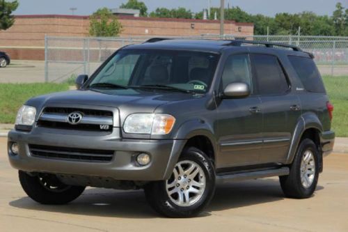 2006 toyota sequoia limited one owner clean car fax