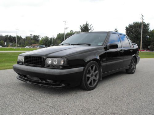*** 1997 volvo 850r 5-speed conversion modified *** salvage title ***