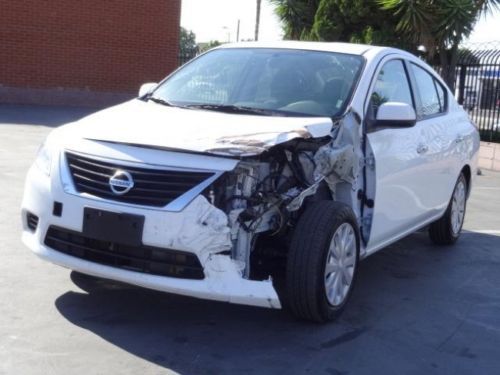 2014 Nissan Versa 1.6 SV Damaged RUNS! Priced To Sell! Export Welcome! Must See!, US $5,900.00, image 2