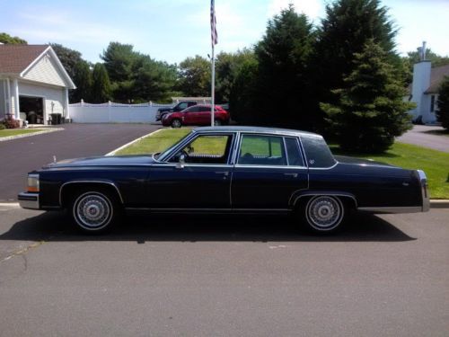 1988 cadillac brougham base 4dr std sedan