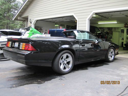 1990 chevy convertible camaro iroc z