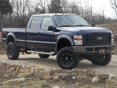 Ford f350 super duty superduty srw crew 4x4 4wd manual stick shift fx4 lifted