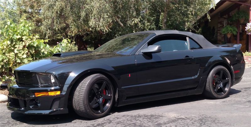 2008 ford mustang roush black jack