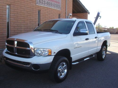 2005 dodge ram 2500 quad cab cummins diesel 4x4, this is a 85k original miles