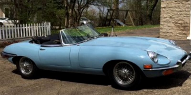 Original 1969 jaguar xke roadster 4.2