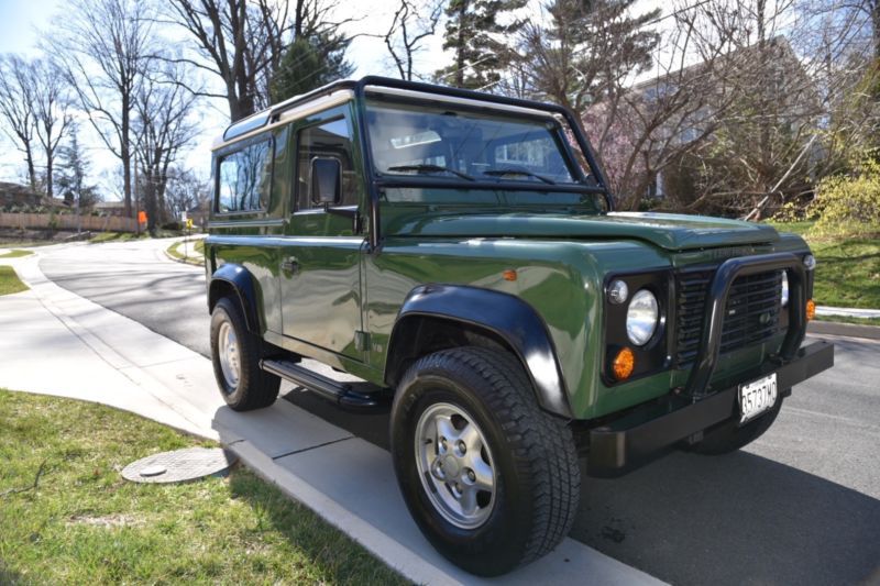 1997 land rover defender hard top 2d