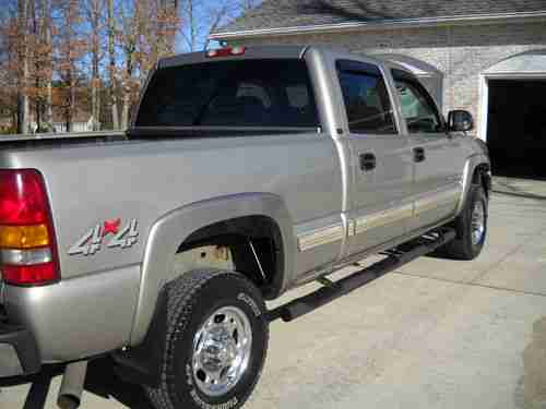 2002 Chevrolet Silverado 2500 HD LT Crew Cab Pickup 4-Door 8.1L, image 3
