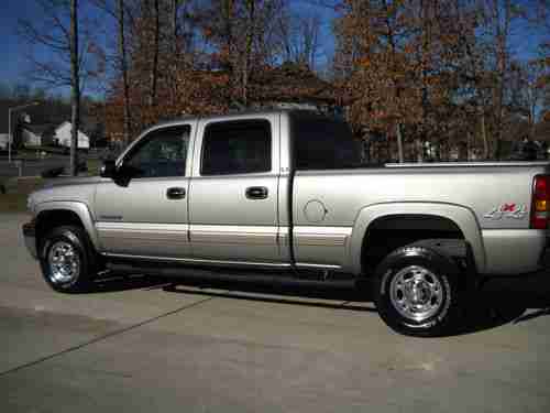 2002 Chevrolet Silverado 2500 HD LT Crew Cab Pickup 4-Door 8.1L, image 4