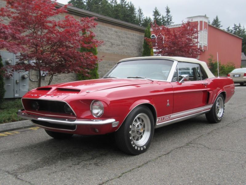 1968 ford mustang shelby cobra gt 350