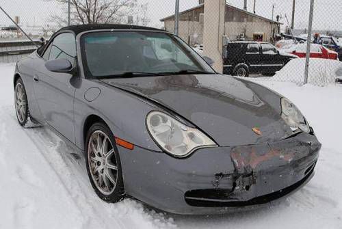 2002 porsche 911 carrera cabriolet damaged salvage runs! low miles wont last!!