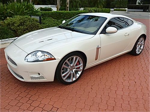 2008 jaguar xkr supercharged fact warranty carfax cert $100,000 msrp no reserve