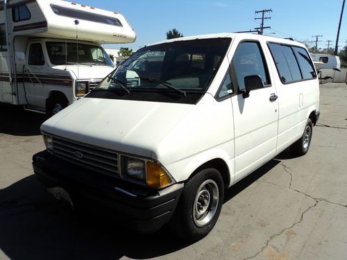 1988 ford aerostar, no reserve