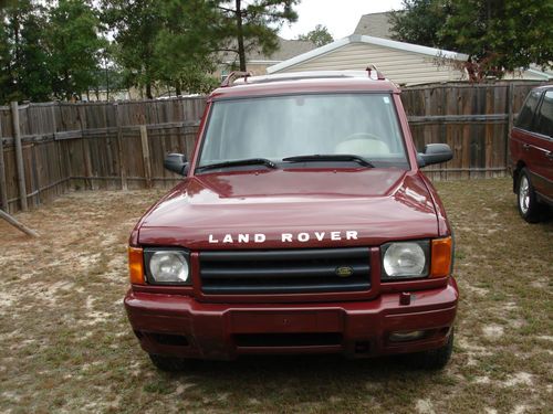 2001 land rover discovery series ii se sport utility 4-door 4.0l rear seats