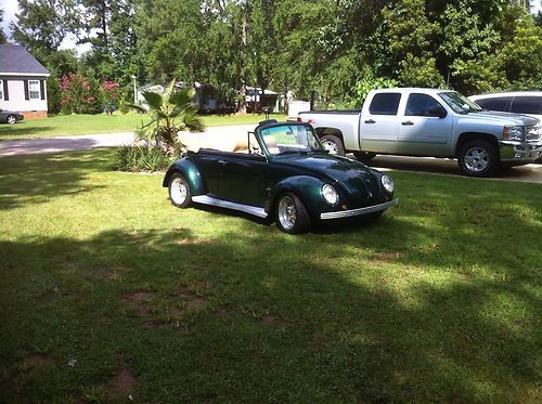 1975 vw convertible custom bug