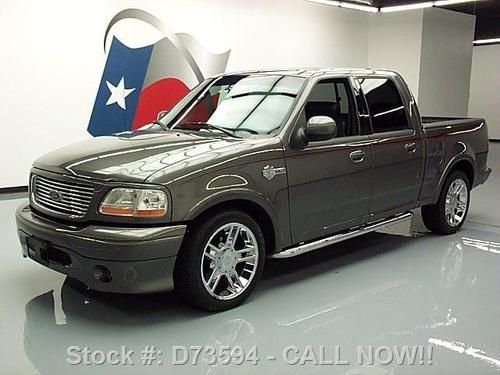 2002 ford f150 harley-davidson supercrew sunroof 16k mi texas direct auto