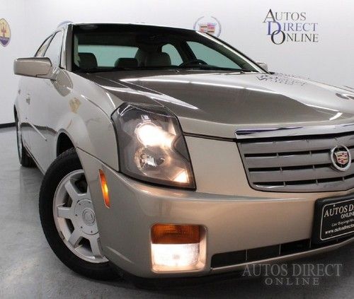 We finance 2003 cadillac cts 3.2l auto 56k lthrhtdsts cd kylssentry mroof wrrnty