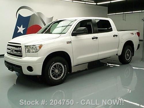 2011 toyota tundra crewmax 4x4 trd rock warrior 58k mi texas direct auto