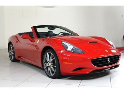 Ferrari approved cpo california, rosso corsa nero local trade