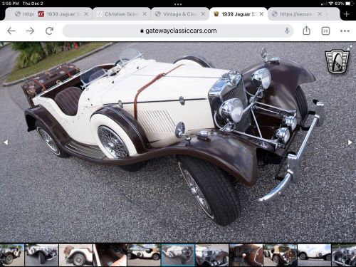 1939 jaguar ss 100 2700