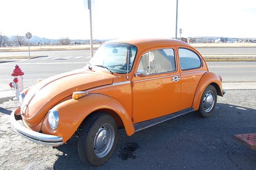 1973 super beetle     silver model by gb