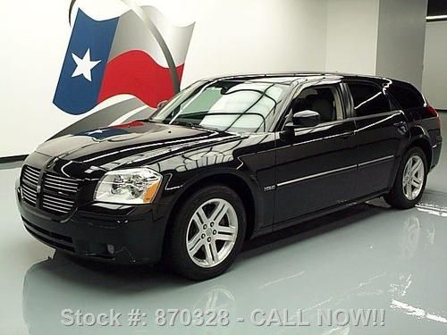 2007 dodge magnum r/t 5.7l v8 hemi leather only 32k mi texas direct auto