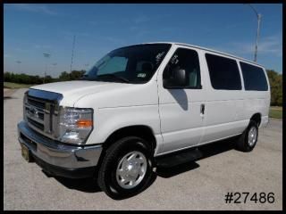 '10 econoline e350 12 person seating wagon passenger van - we finance!