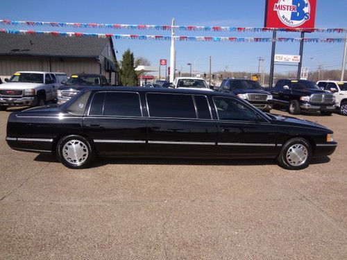 1999 cadillac deville s&amp;s limo, 1-owner, 16k org miles, very clean, clean carfax