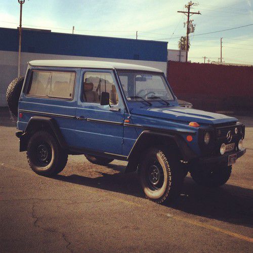 1983 mercedes benz g 280ge turbo diesel
