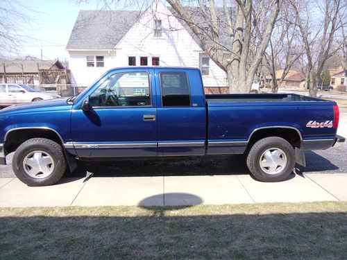 ***1998 chevrolet silverado 1500 extended cab 4x4***