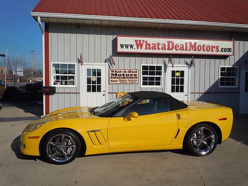 2010 chevrolet corvette grand sport convertible 2-door 6.2l