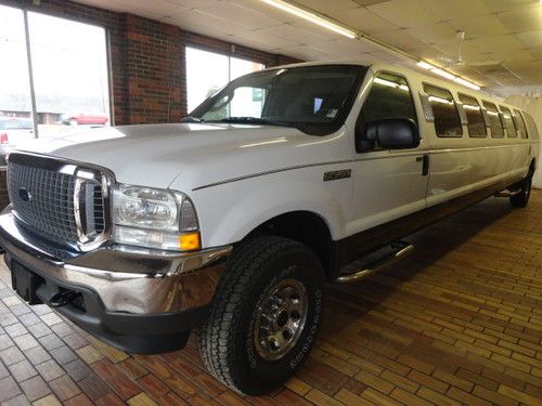 2003 ford excursion xlt sport utility 4-door 6.8l limo