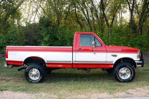 1997 ford f-350 xlt single rear wheel, 4x4, 7.3 turbo diesel, 5-speed