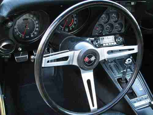 1969 CORVETTE STINGRAY BIG BLOCK, 4-SPEED, T-TOP,  ONE OWNER WITH DOCUMENTATION, image 16