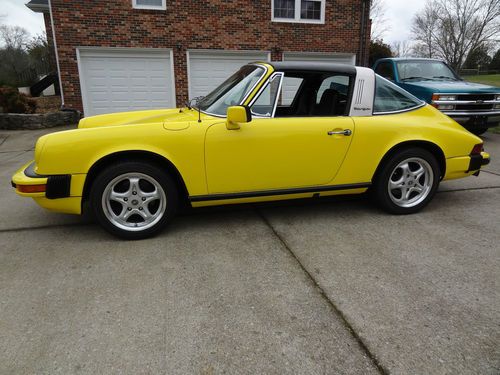 1976 porsche 911s targa 2.7l