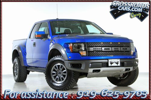 2010 ford f-150 raptor svt 6.2l v8 graphics/luxury pkg moonroof bed liner crcars