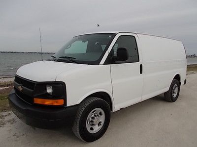 09 chev express 2500 cargo - clean florida van - full adrian steel package