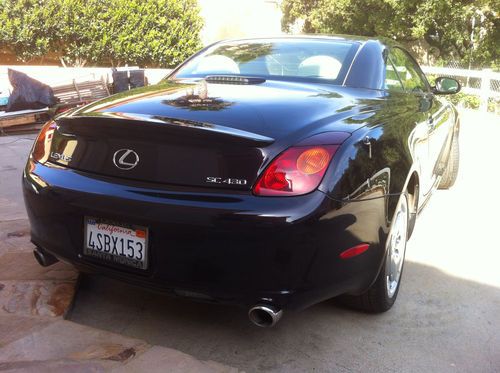 2002 lexus sc430 base convertible 2-door 4.3l