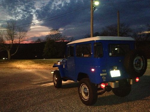 Fully restored toyota fj40 landcruiser, w/ numbers matching engine