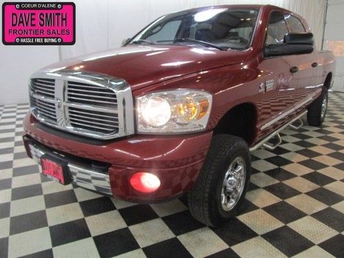 2008 mega cab short box 6 speed diesel heated leather navigation tonneau cover