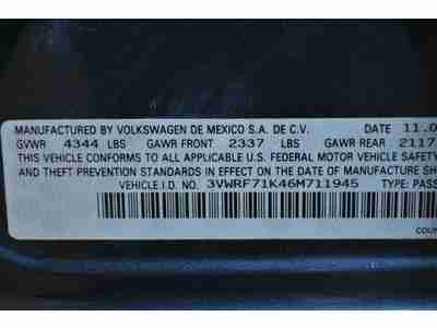 VW Alloy Wheels 1 Owner No Accident Clean Power Windows CD MP3 Automatic DSG, image 20