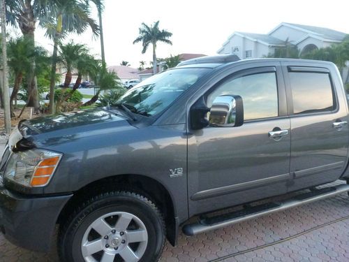 2004 nissan titan le 4x4 with big tow package