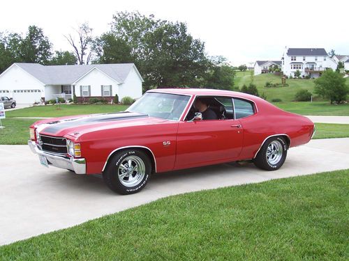 1971 chevelle ss - high performance powertrain, show car, 454 ci engine 429 hp!