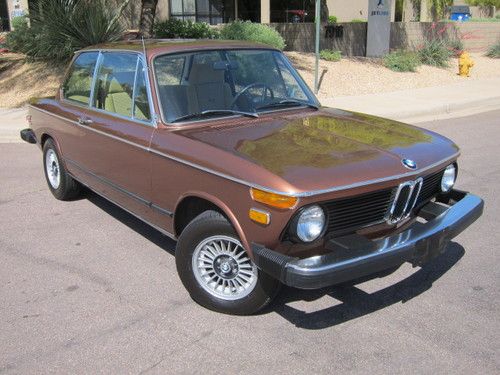 1976 bmw 2002, 2.0l 4-cyl, 4-speed, sport seats, alloy wheels, 1 owner ca car!