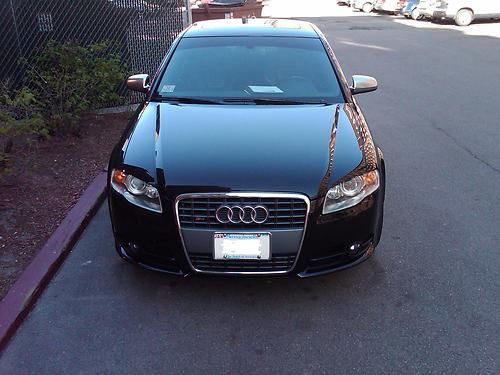 2007 audi s4 sedan 4-door 4.2l auto nav bose xenon low miles!!!  save!!!