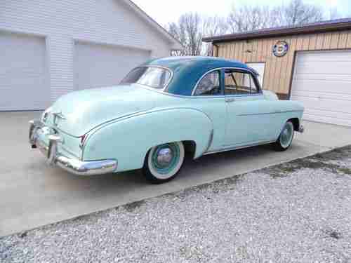 1950 Chevrolet Deluxe Sport Coupe Original Two Door Six Cylinder Standard Trans., image 6