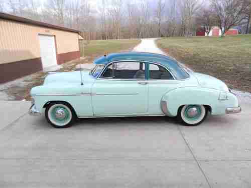 1950 Chevrolet Deluxe Sport Coupe Original Two Door Six Cylinder Standard Trans., image 9