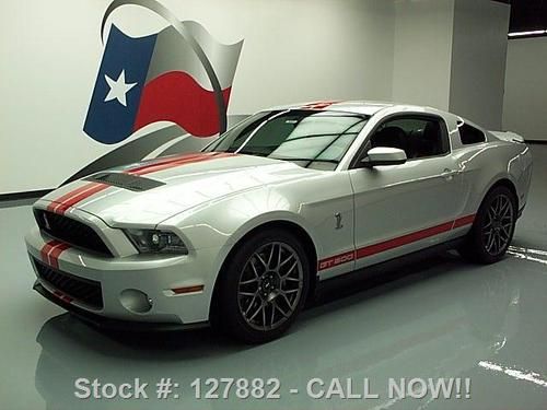 2011 ford mustang shelby gt500 svt cobra 6-speed 1k mi texas direct auto